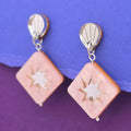 Art Deco & Stars, Statement Earrings