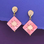 Art Deco & Stars, Statement Earrings