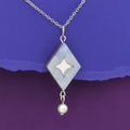 Star Drop, Pendant Necklace