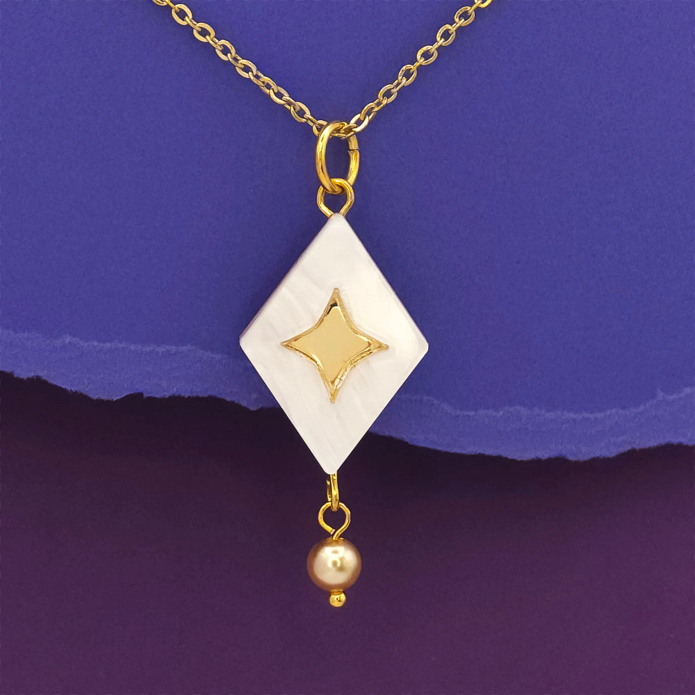 Star Drop, Pendant Necklace